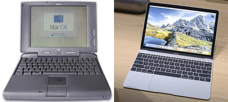 MacBooks - 25 years history
