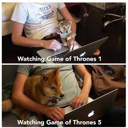 Watching Game of Thrones