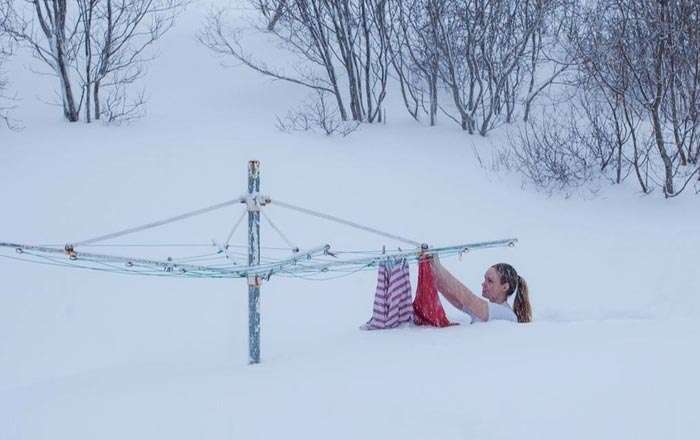 Snow Day in Russia