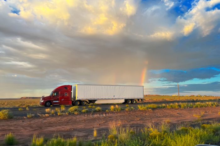 Rainbow Truck