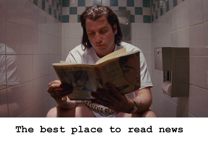 The best place to read news. 