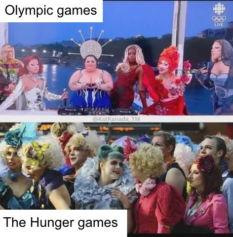 Olympic Games is the new Hunger games. 