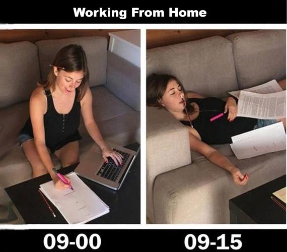 Working from home