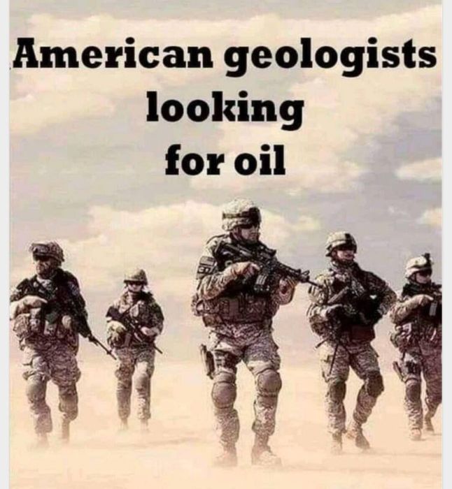 American geologists are looking for oil