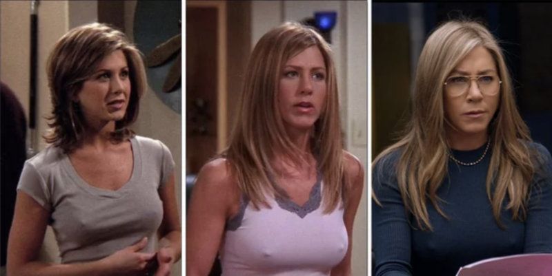 Jennifer Aniston - two small details