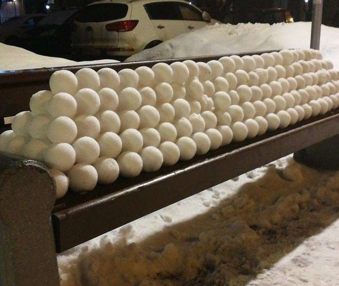 Perfect snowballs