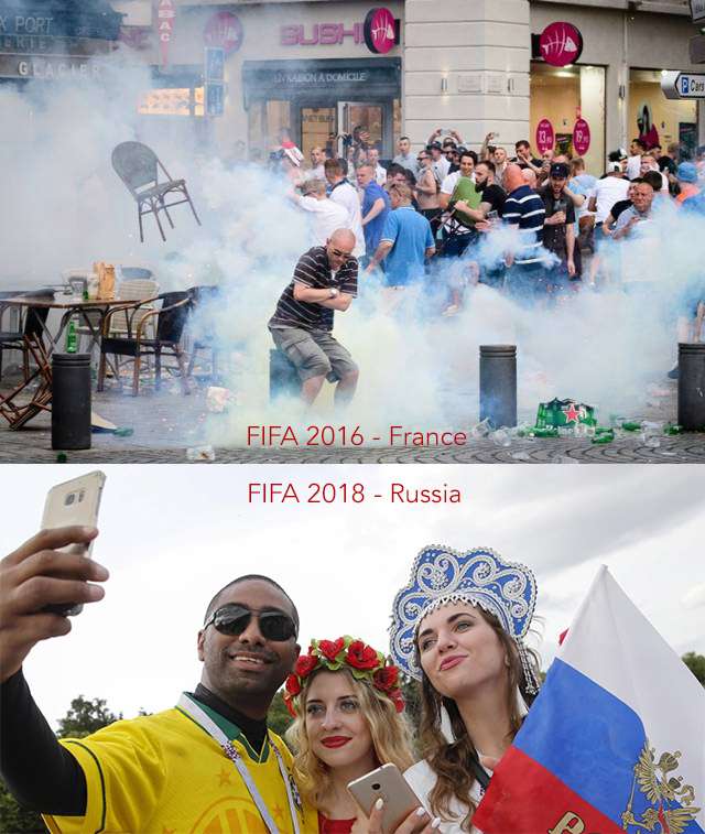 FIFA Cup - France vs Russia