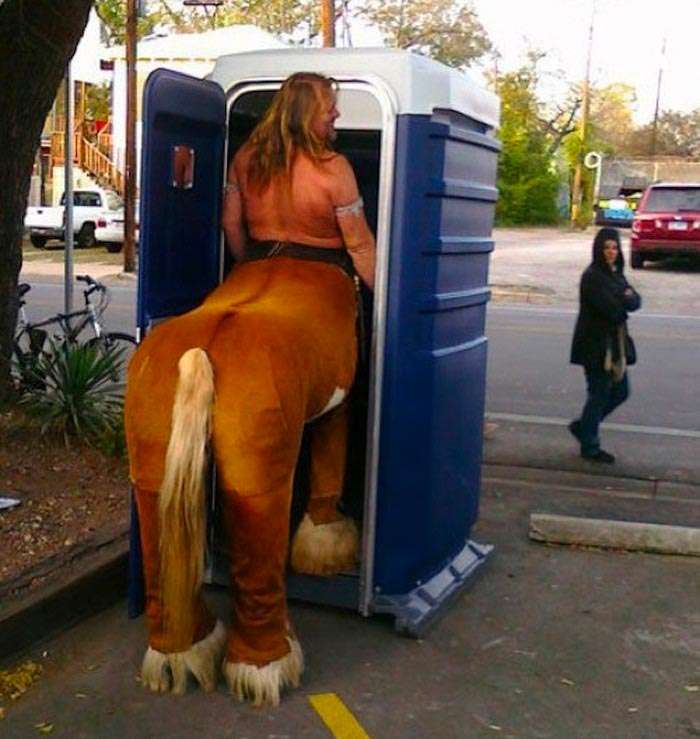 It is not that easy to be a centaur