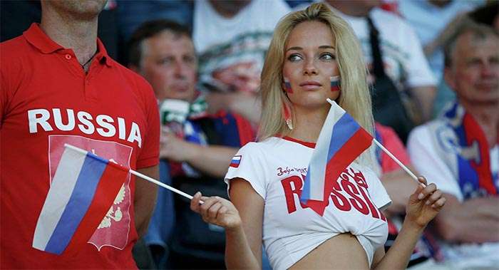 Russian Soccer Girls