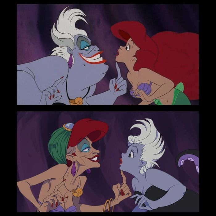 The other side of The Little Mermaid 